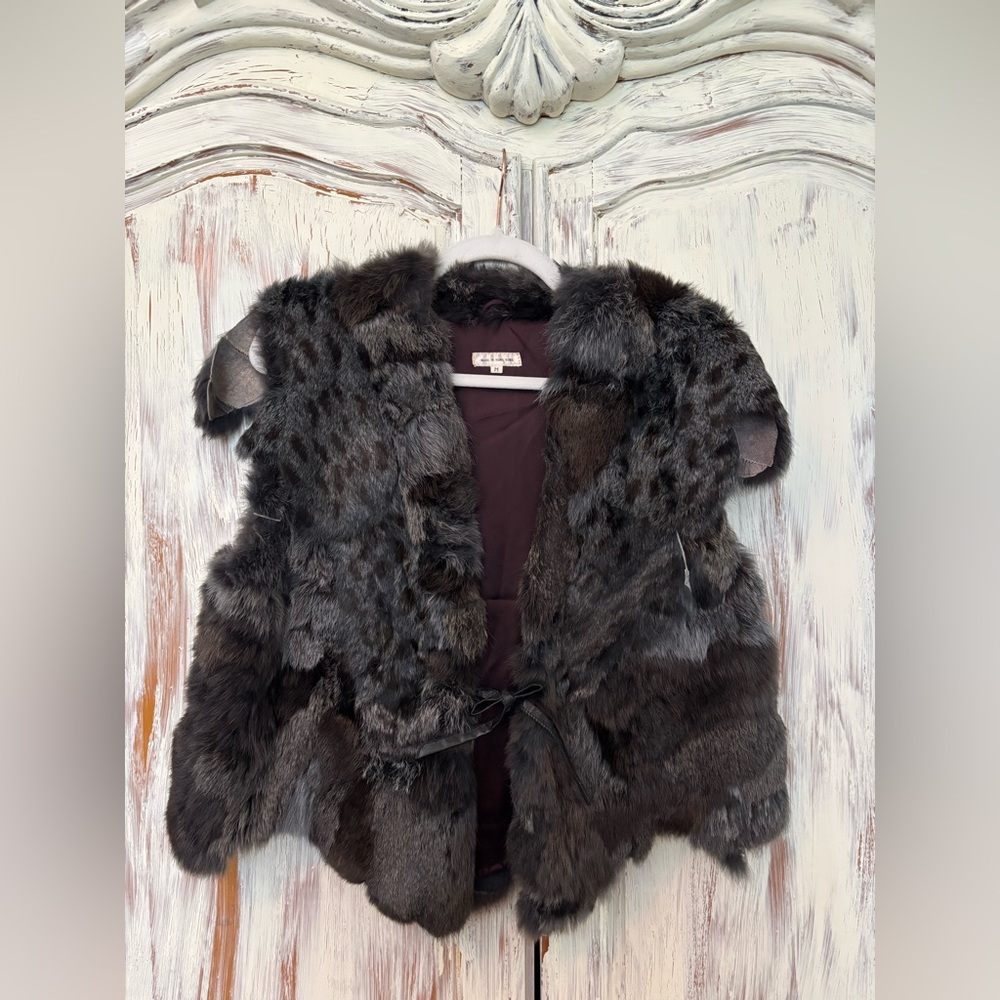 Elegant & Chic Rabbit Fur Vest🤩
